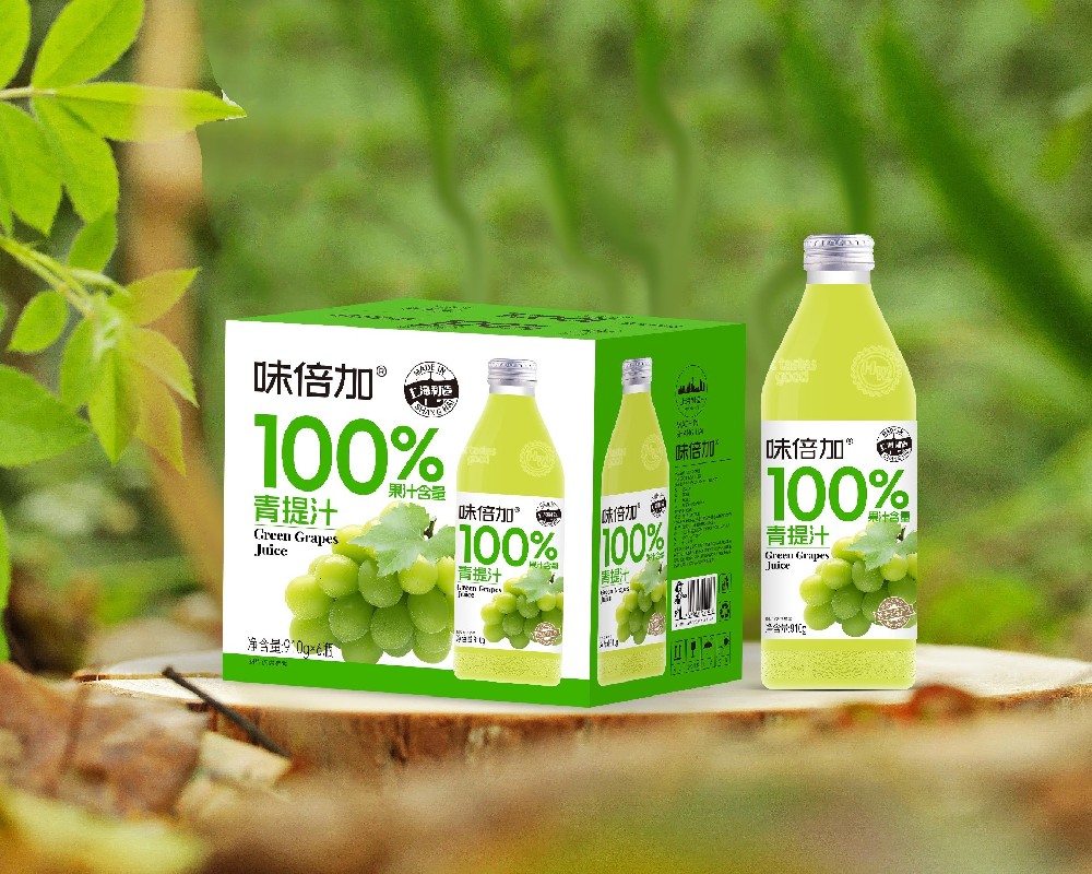 100%青提汁
